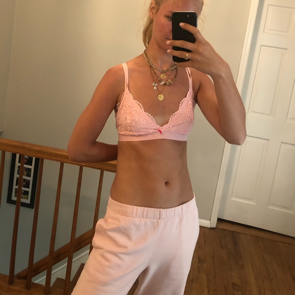 Aerie pink bralette